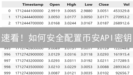 速看！如何安全配置币安API密钥？防盗指南